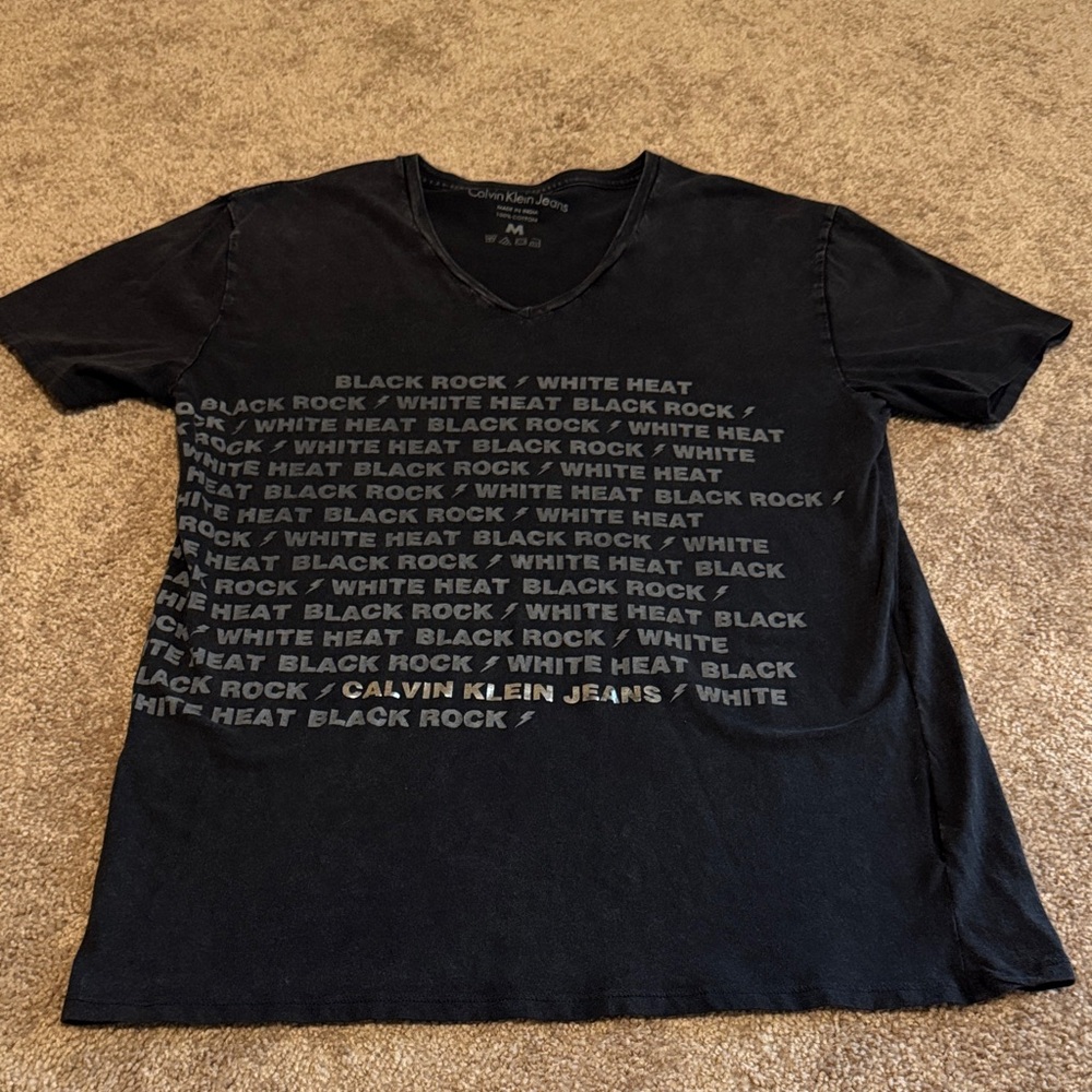 Calvin Klein Black Graphic Tee